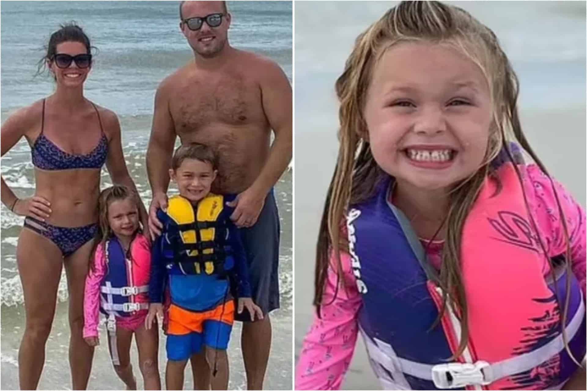 Girl killed after she became trapped in sand hole she was digging at beach