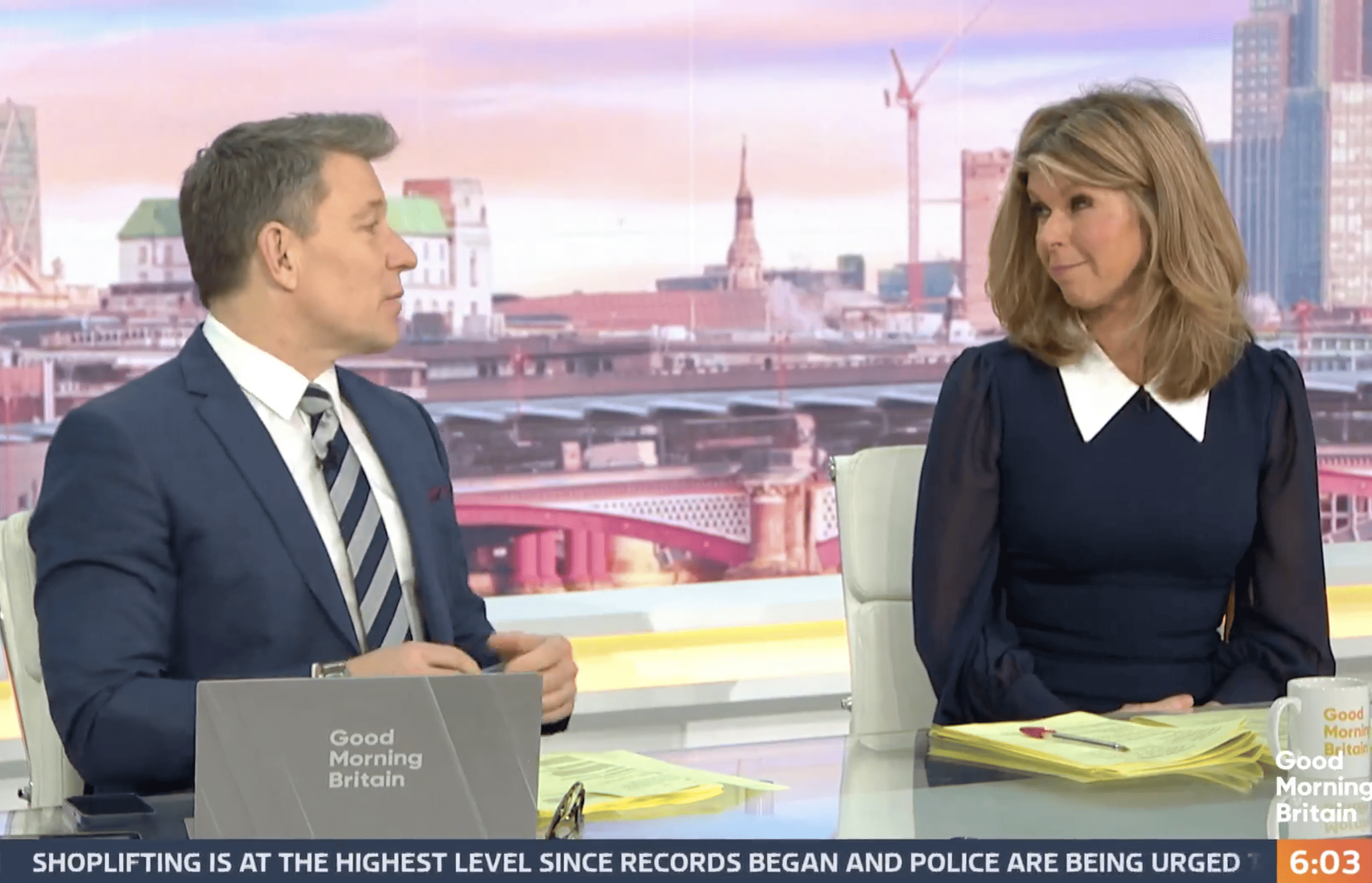 Kate Garraway returns to presenting Good Morning Britain