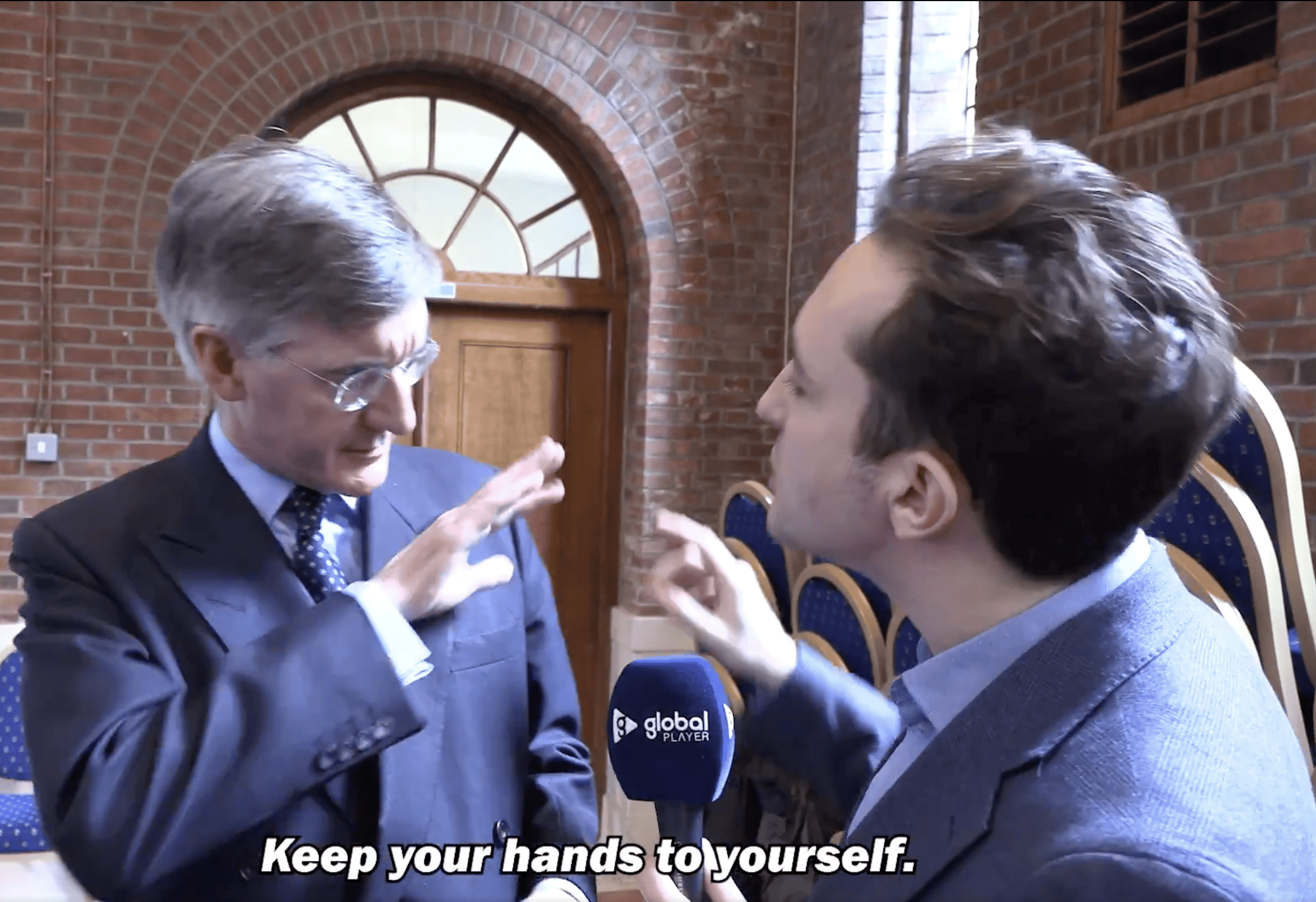 Watch: Jacob Rees-Mogg’s awkward on-camera clash with journalist