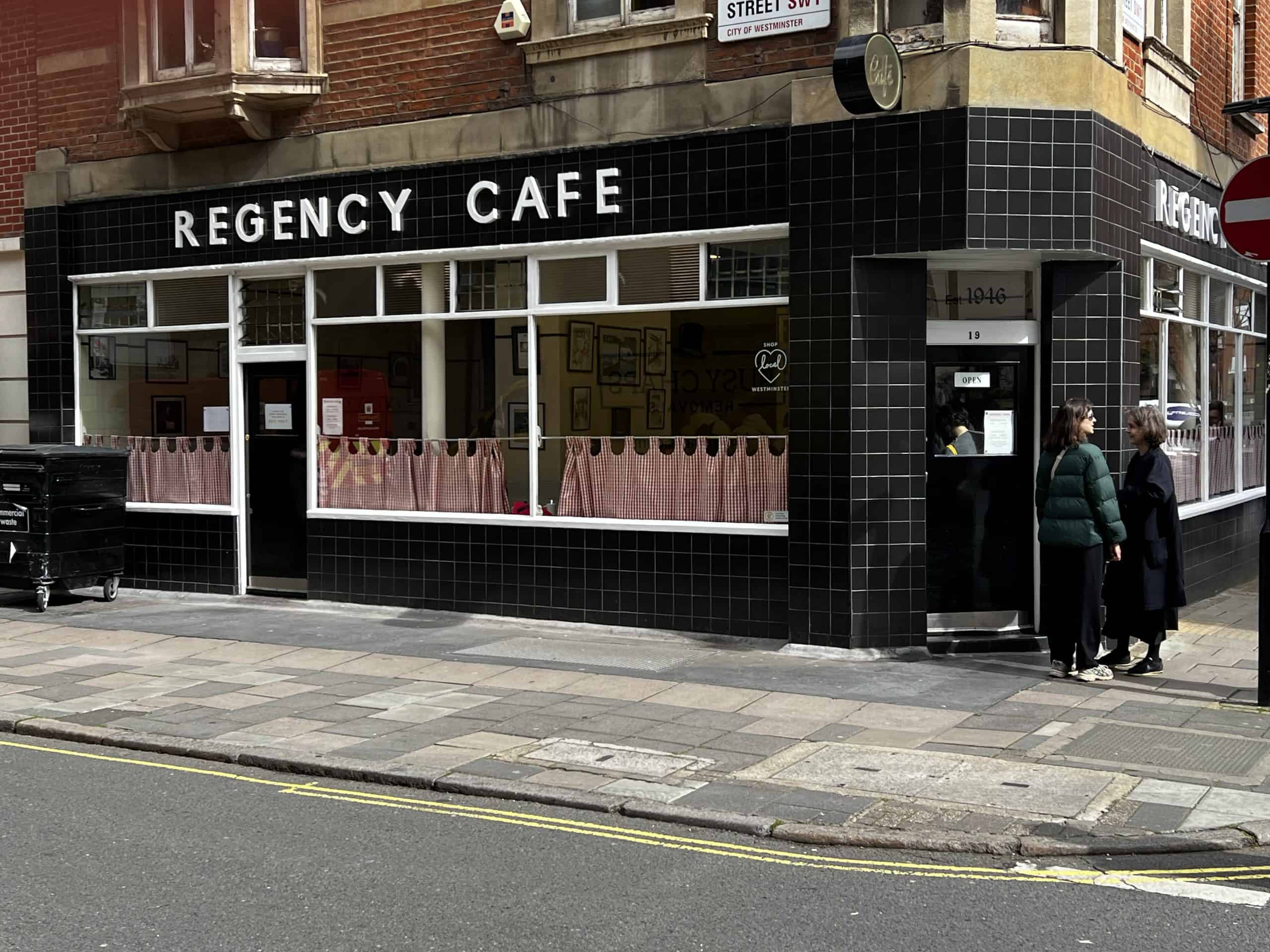 Proper Caff No.3 – The Regency Cafe on Regency Street in Westminster