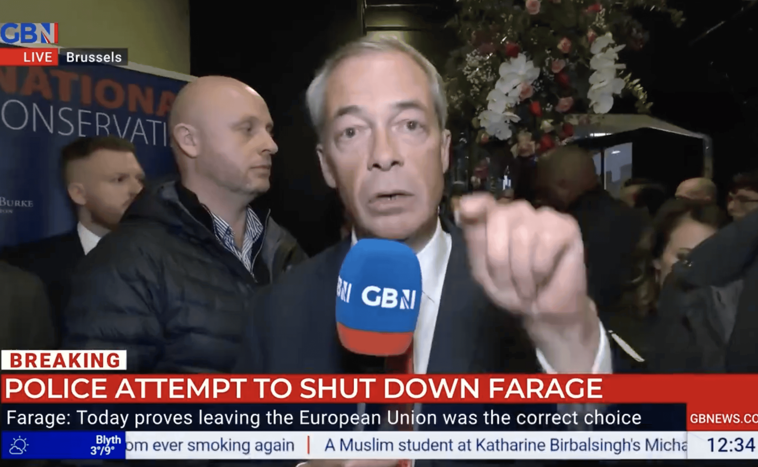 Nigel Farage says he was planning to launch MP campaign next week