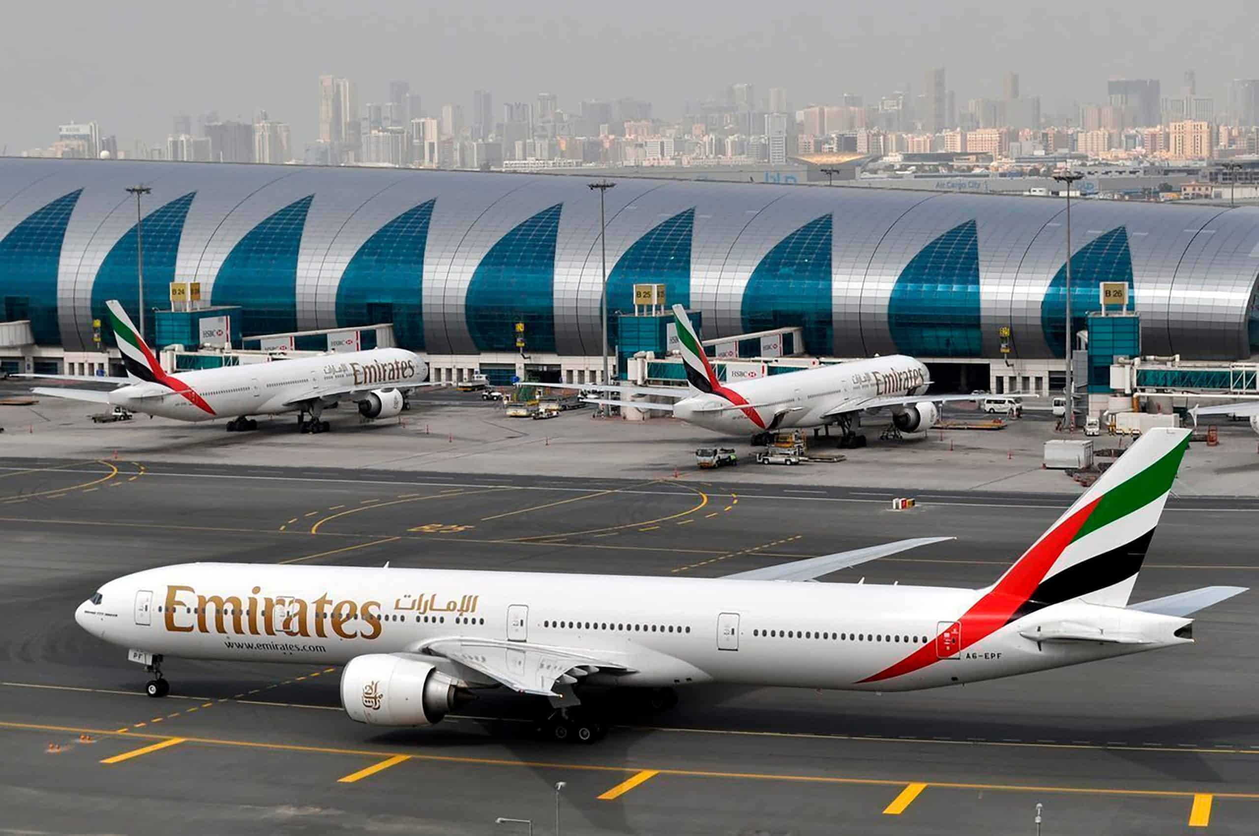 ‘The true definition of chaos’: Emirates suspends check-in for onward connections