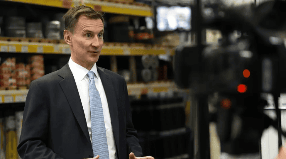 Government borrowing in April higher than forecast in blow to Chancellor Jeremy Hunt