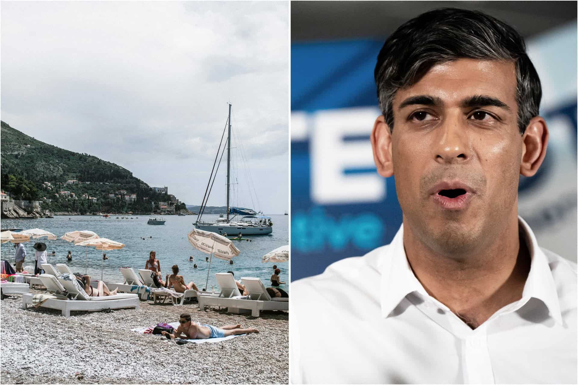 Tory minister says he’ll be campaigning from Greece because Sunak told them they could book holidays