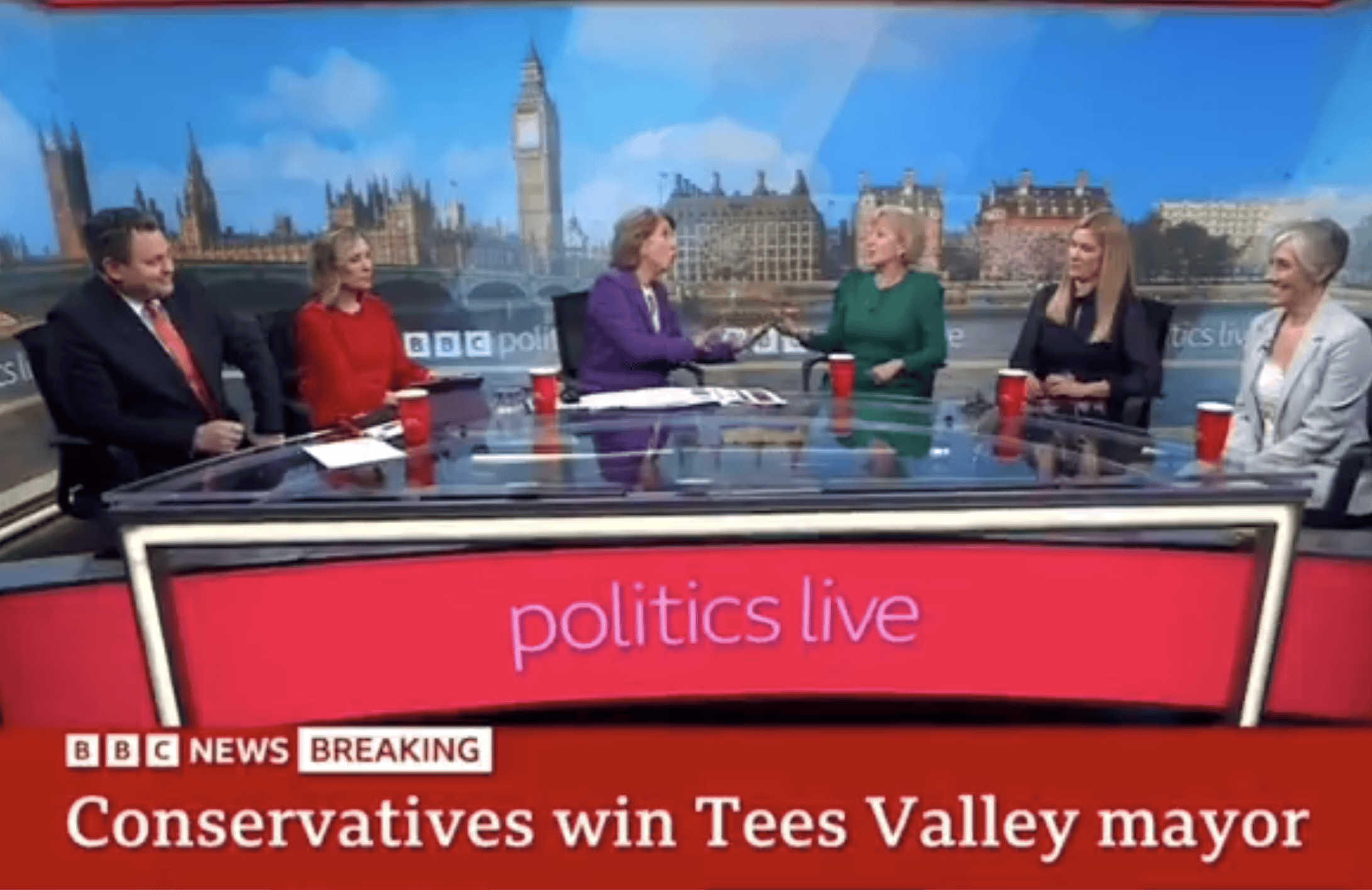 Andrea Leadsom loses the plot on Politics Live amid heavy Tory losses