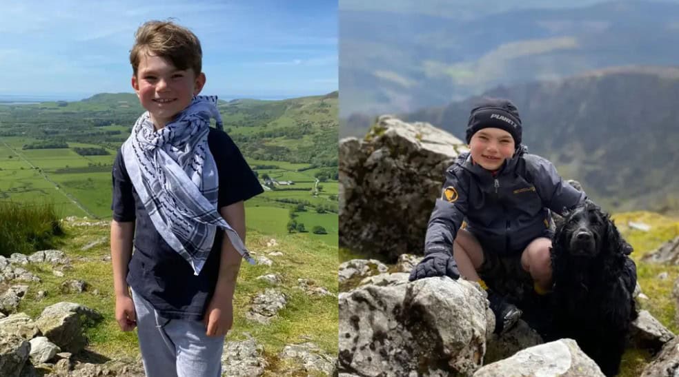 Boy, six, to take on Welsh Three Peaks challenge to support family in Gaza