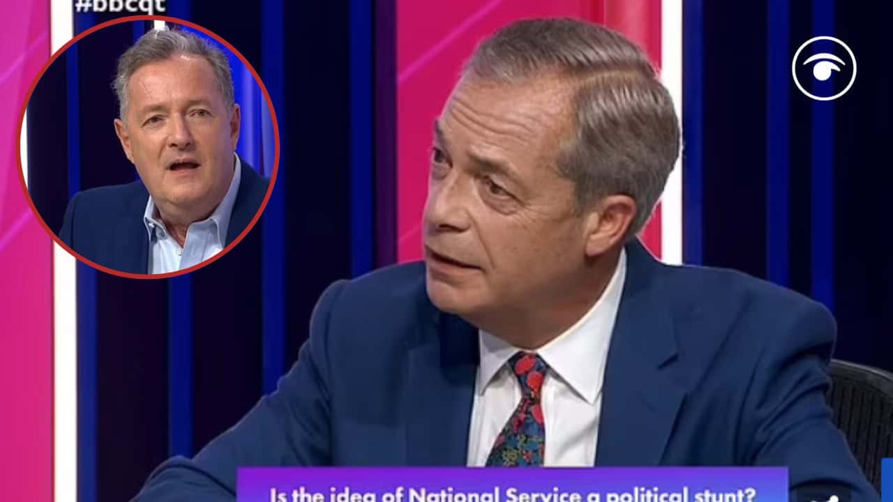 ‘You bottled it!’ Farage clashes with Piers Morgan over election bid on BBC Question Time