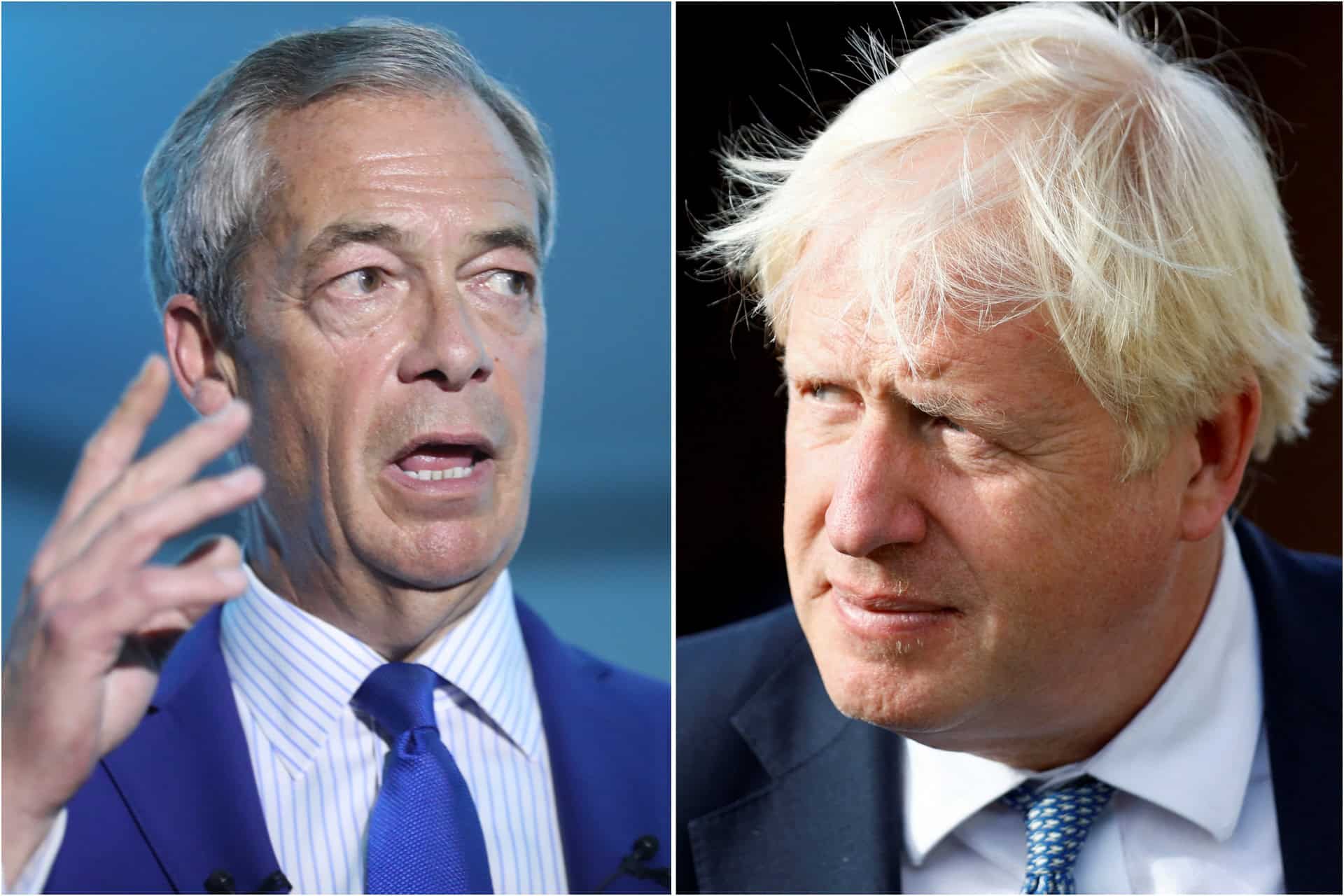Johnson lashes out at Farage over ‘morally repugnant’ Ukraine comments