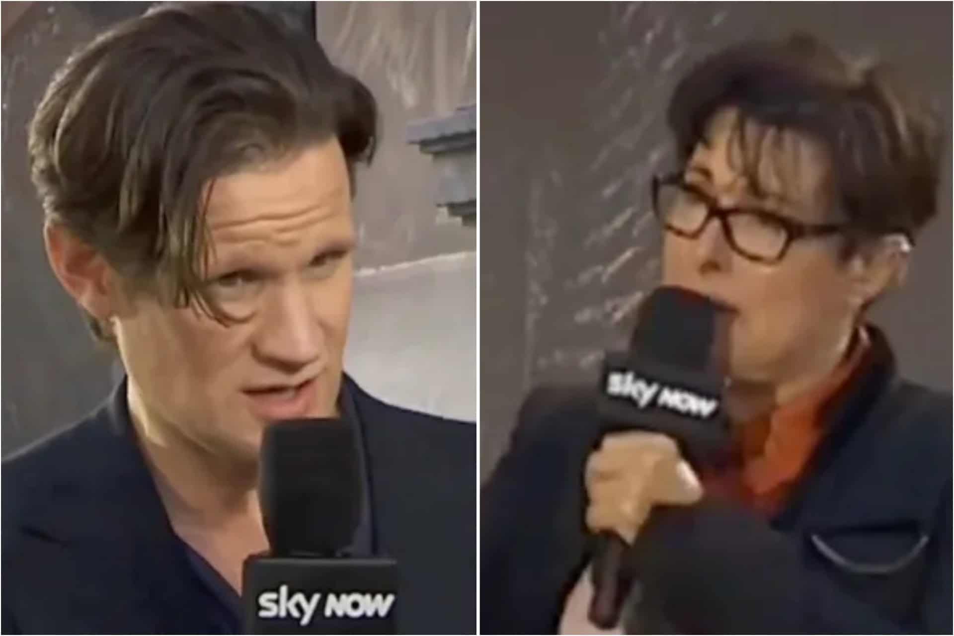 Matt Smith praised for correcting Sue Perkins over co-star’s pronouns