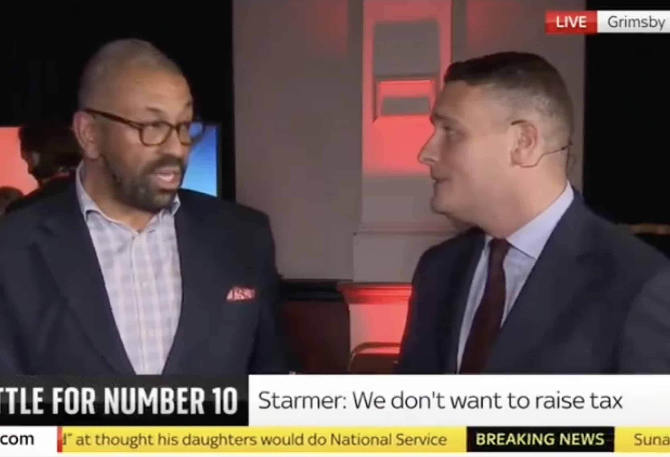 ‘You’ve got to keep it credible’: Wes Streeting and James Cleverly clash following leader’s debate