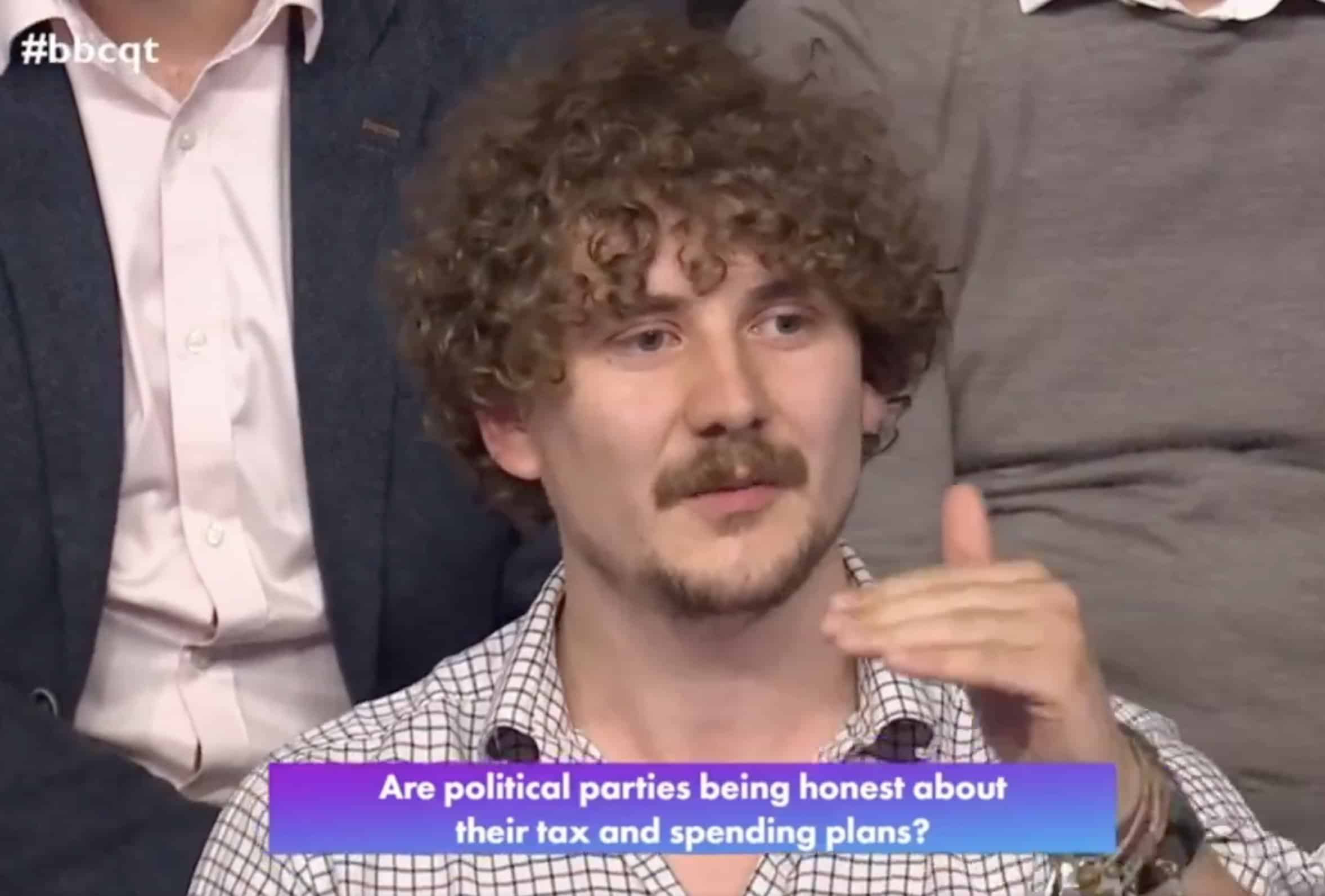 Question Time audience member nails Britain’s toxic tax debate