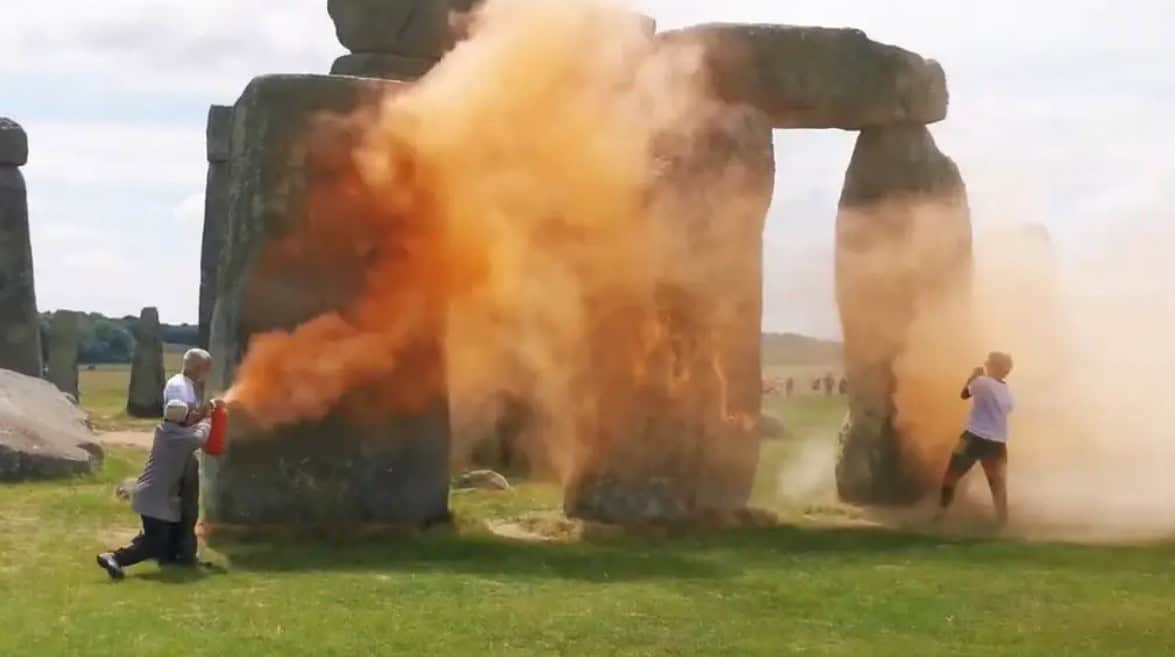 Prime Minister slams spray paint incident at Stonehenge as ‘disgraceful act’