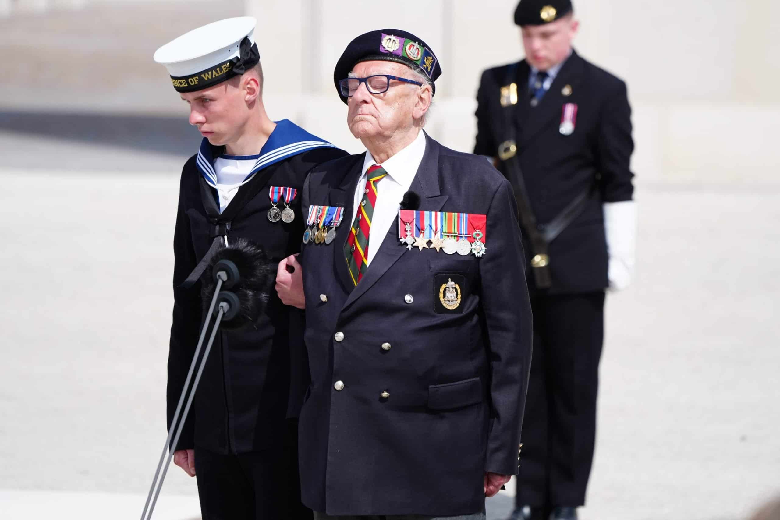 Sunak ‘let country down’ by skipping D-Day event, says Normandy veteran