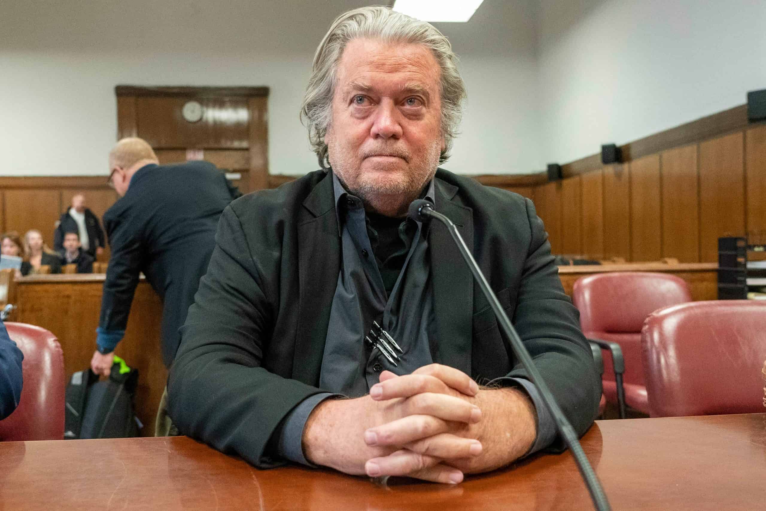 Steve Bannon set for time behind bars as court calls on him to surrender 