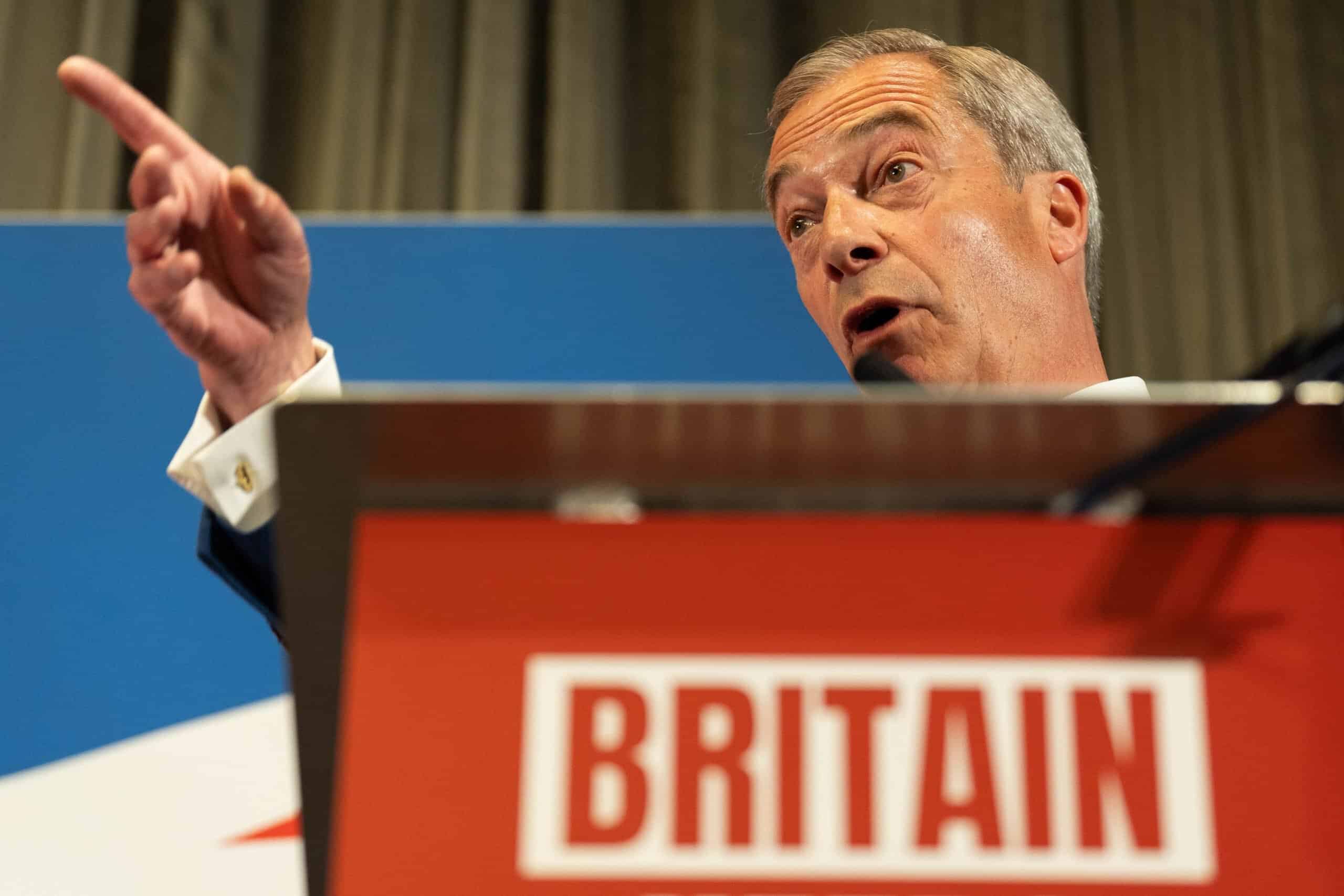 Nigel Farage to stand for Reform UK in Clacton