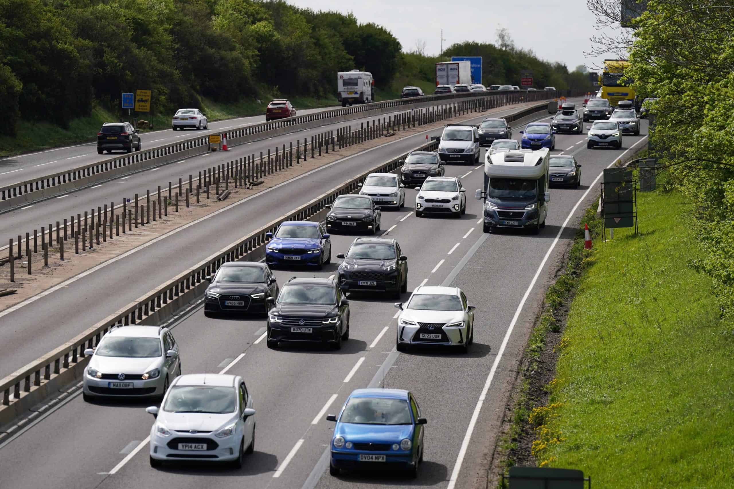 Delays on England’s motorways and major A roads hit record level