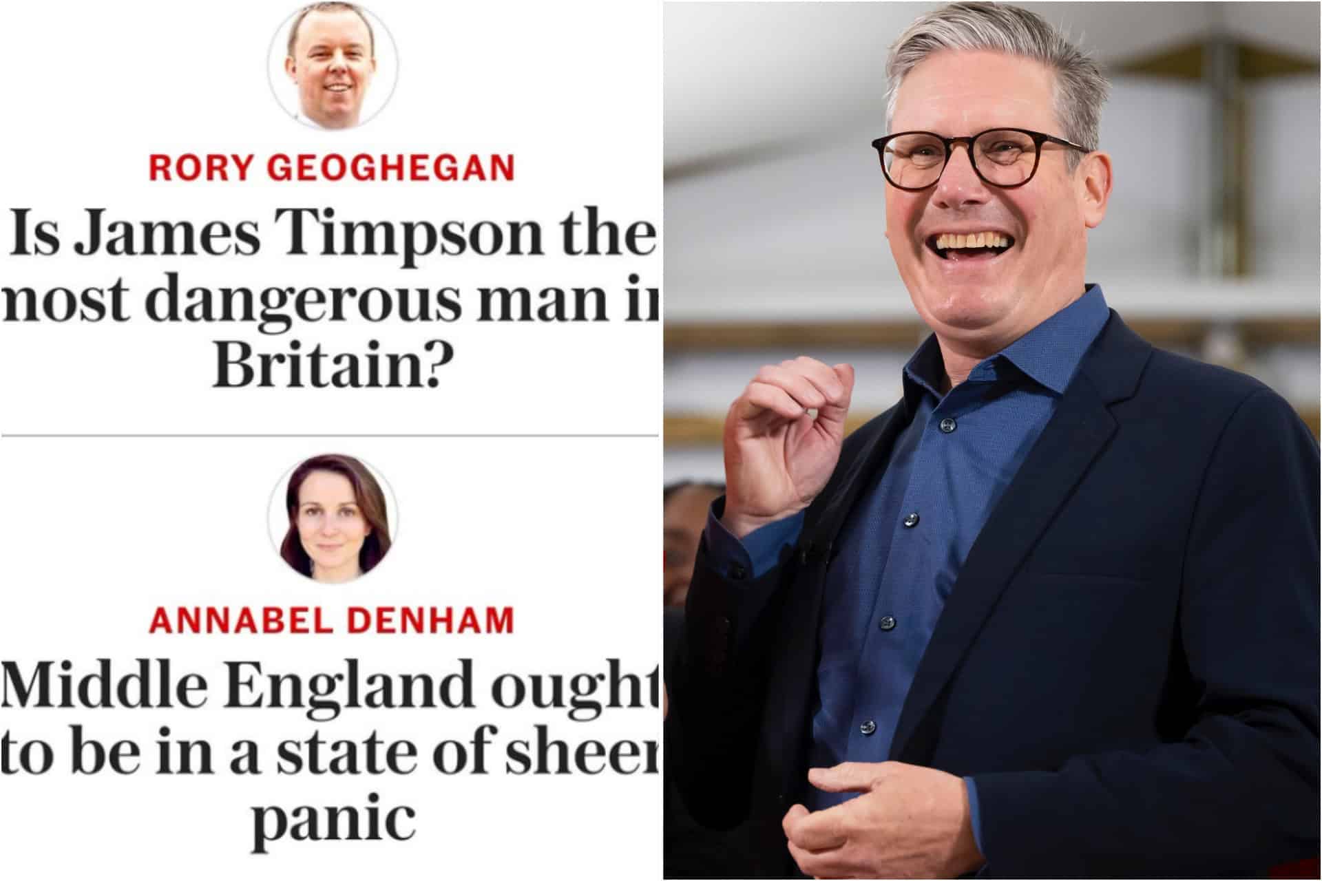 The Telegraph is not coping well with a Labour government