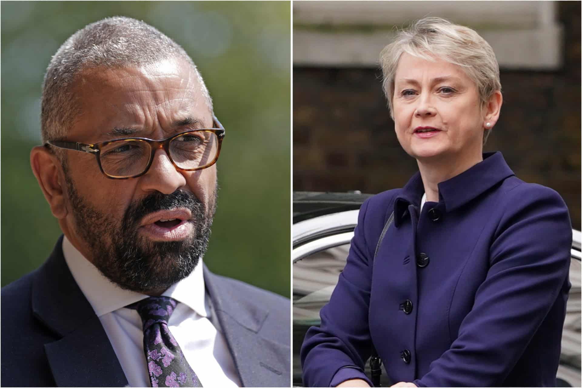 Yvette Cooper brutally mocks James Cleverly’s leadership bid