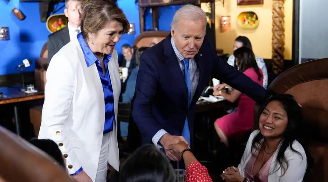 President Biden tests positive for Covid-19 while campaigning in Las Vegas