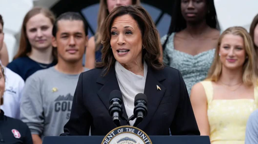 Survey shows Kamala Harris has enough support to be the Democratic nominee