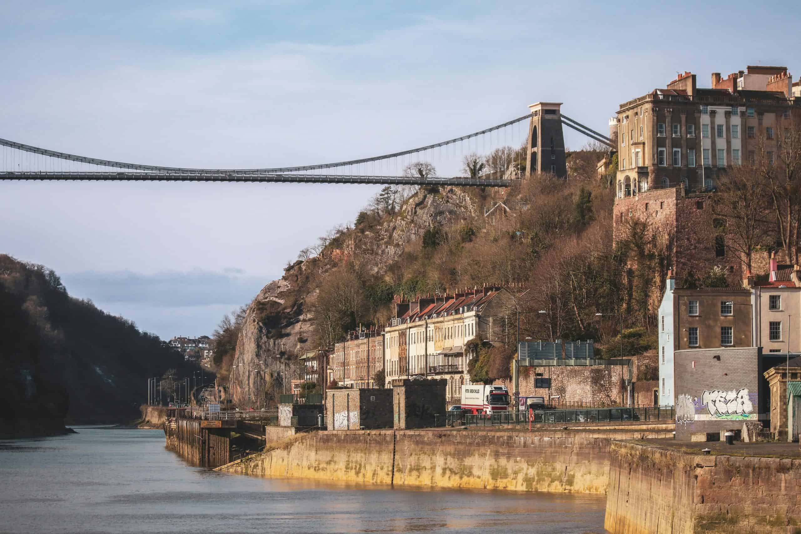 Man leaves two suitcases containing ‘human remains’ on famous Bristol bridge