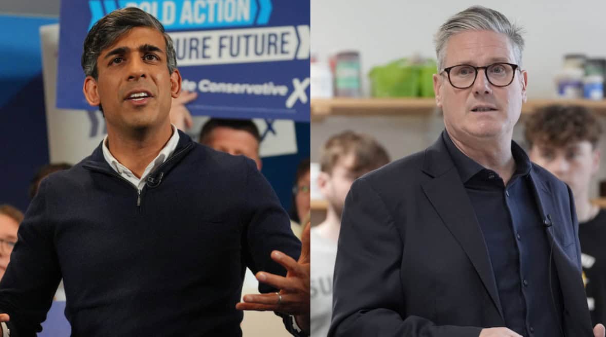 More voters now prefer Rishi Sunak’s government to Keir Starmer’s – poll