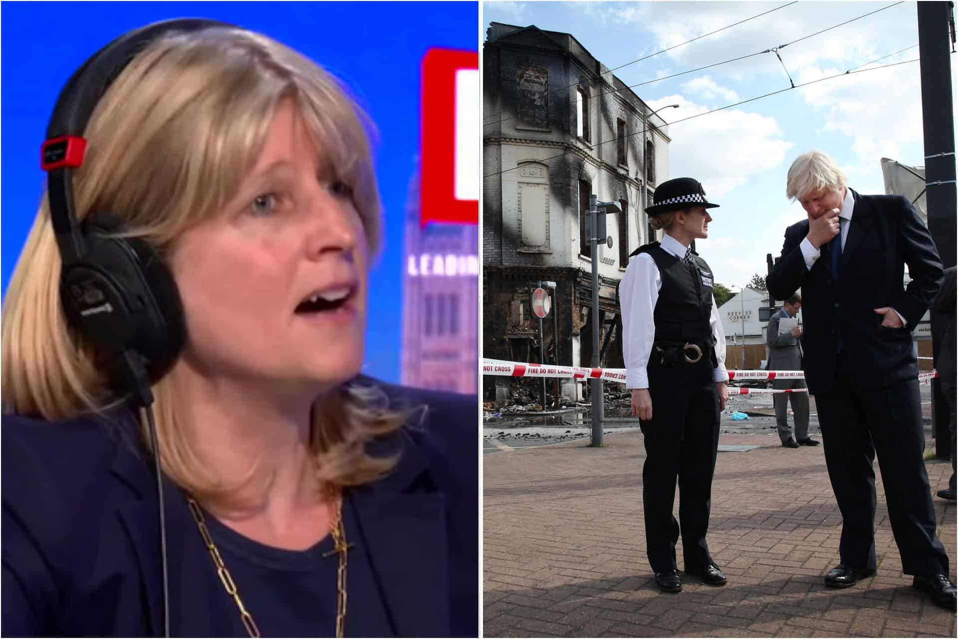 ‘I kid you not’: Boris Johnson’s sister gives incredible reason he avoided London riots