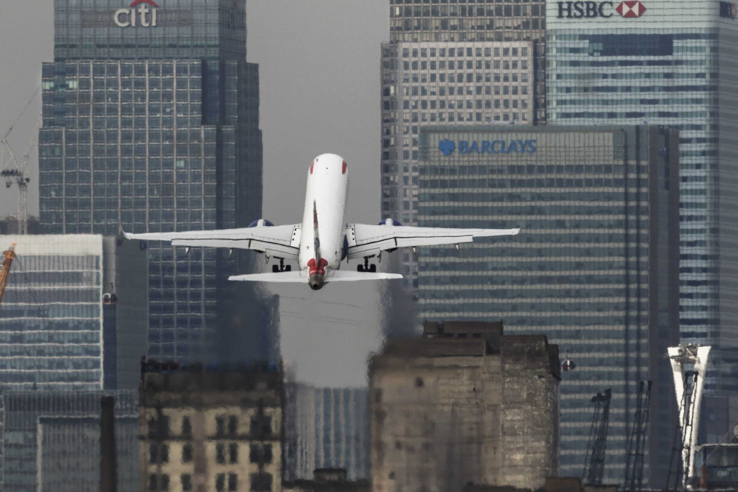 54% of journeys from London City Airport take under six hours by train