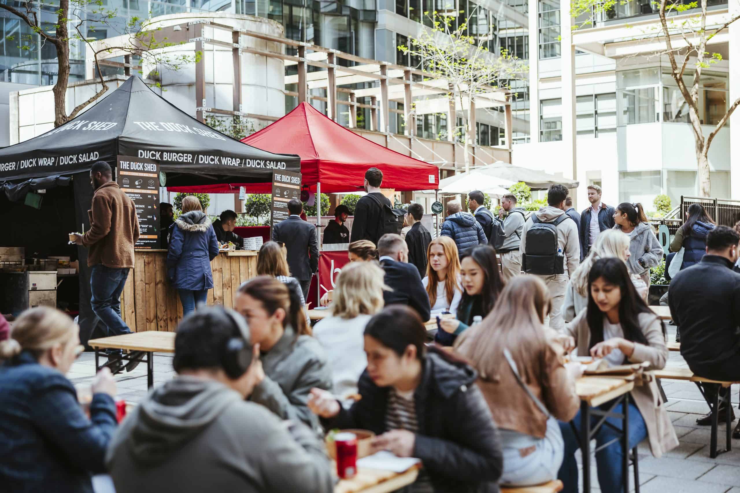 KERB opens new Holborn market on 7th August and is giving away 100 free meals