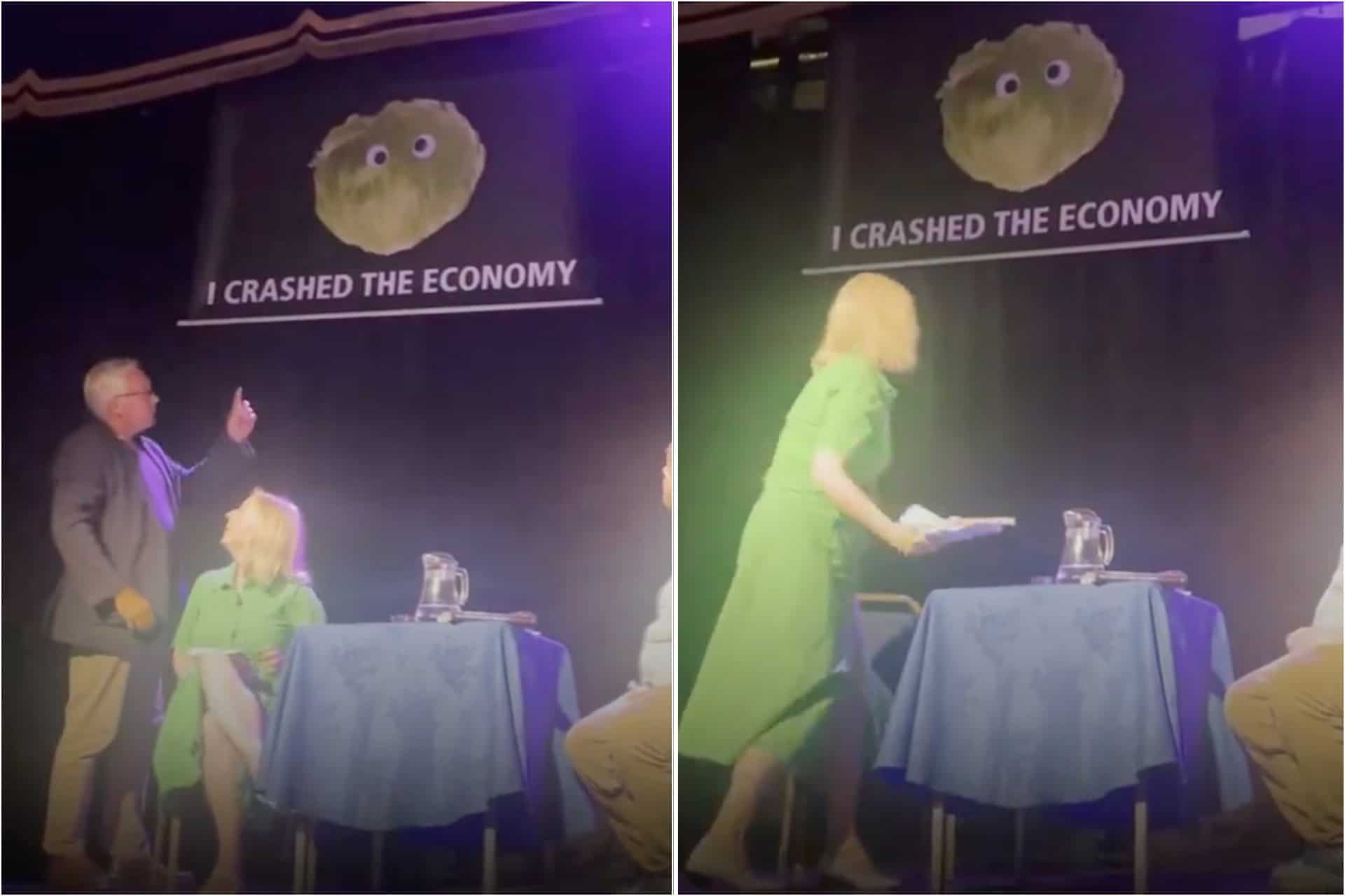 ‘What happened last night was not funny’ – Liz Truss responds to lettuce prank