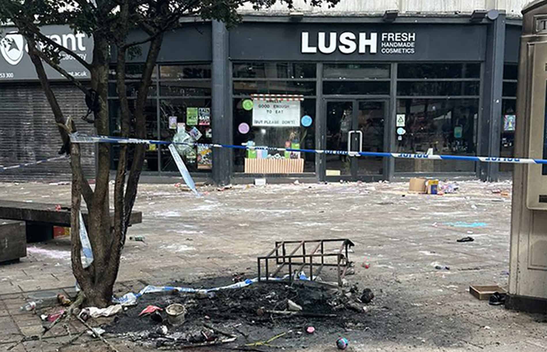 Patriot looting Lush becomes latest internet meme