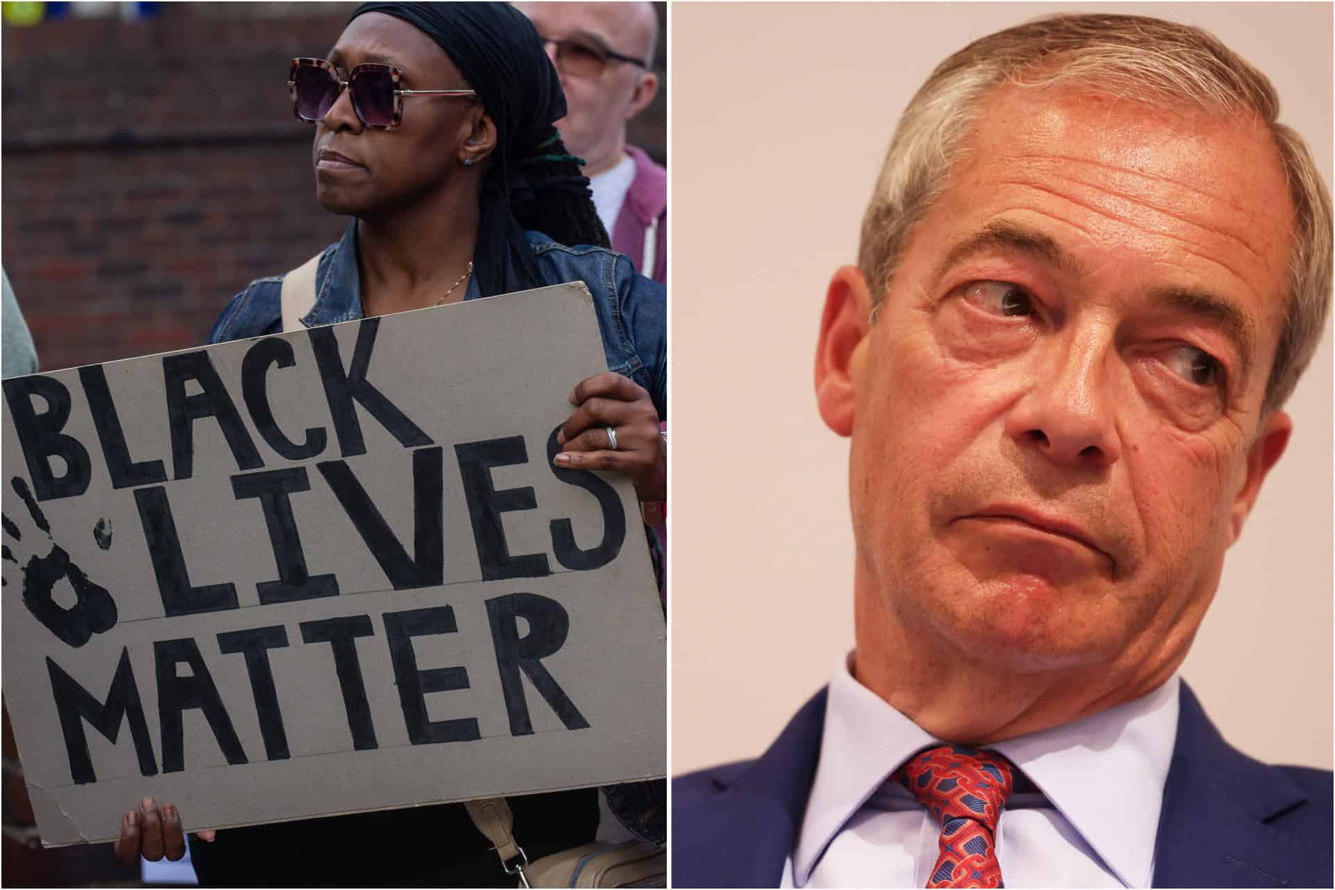 Nigel Farage responds to far-right riots by blaming… Black Lives Matter