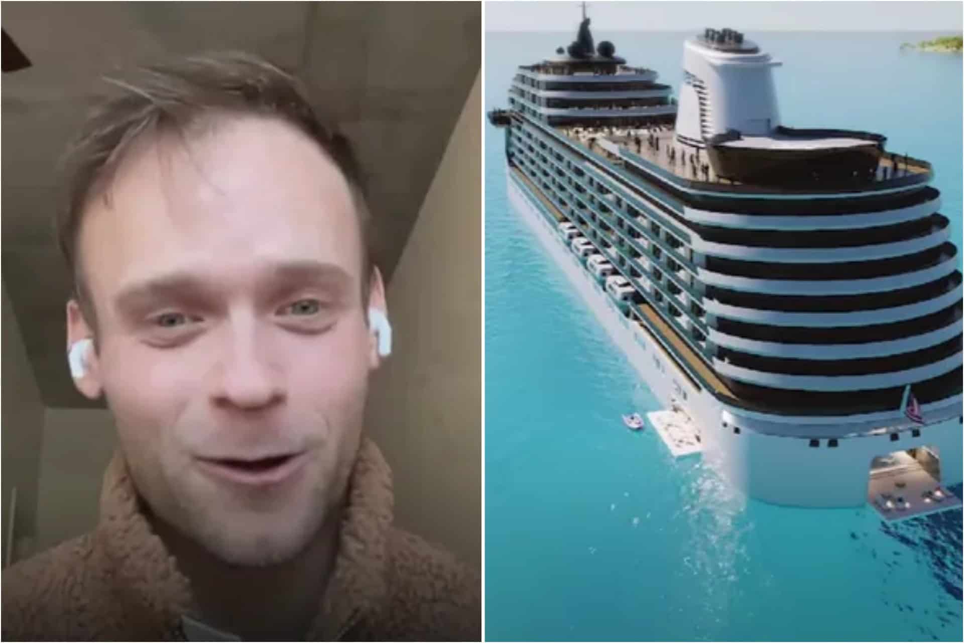 Man buys flat on cruise ship because he can travel the world and it’s cheaper than buying a house