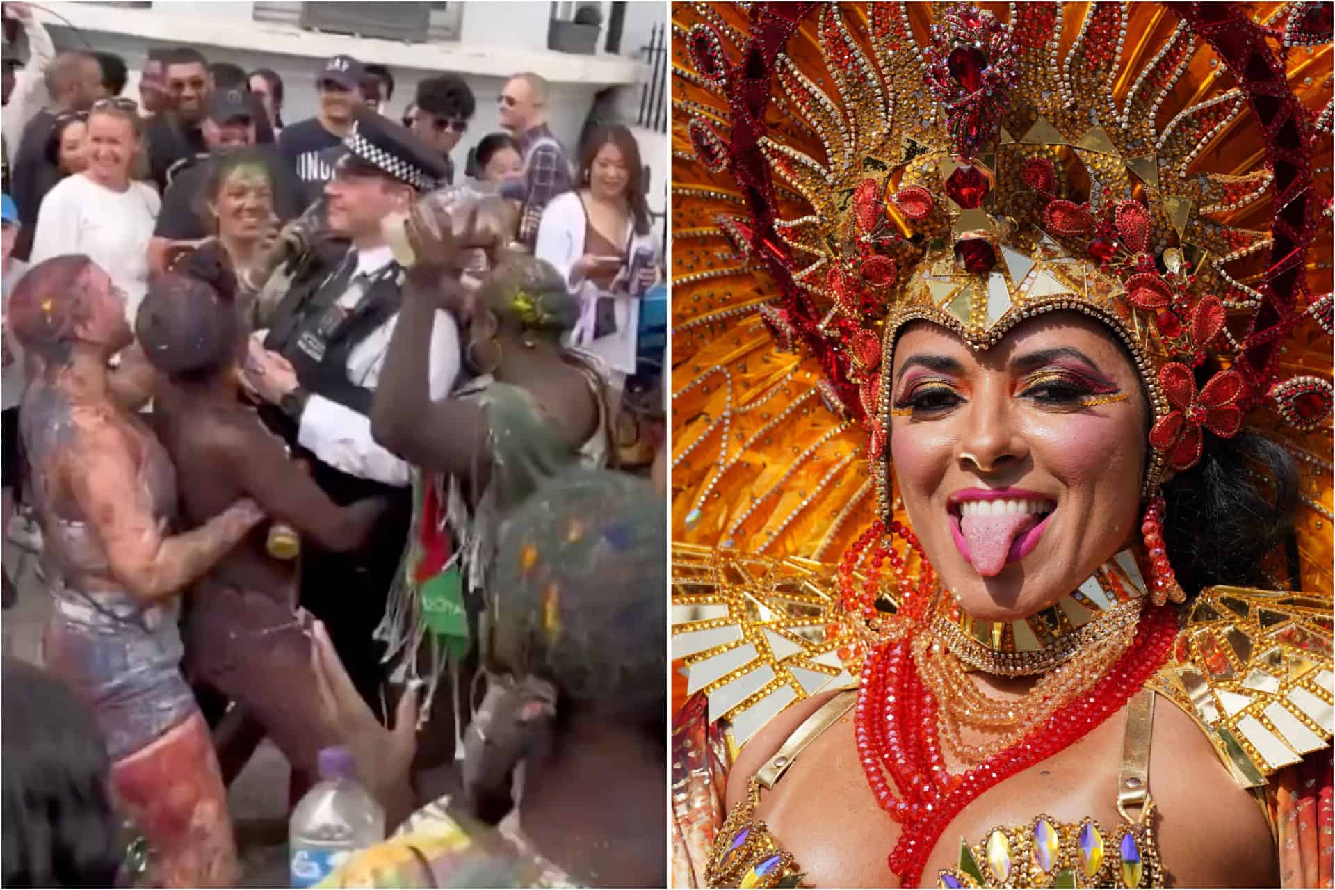 People fume at police officer for enjoying Notting Hill Carnival