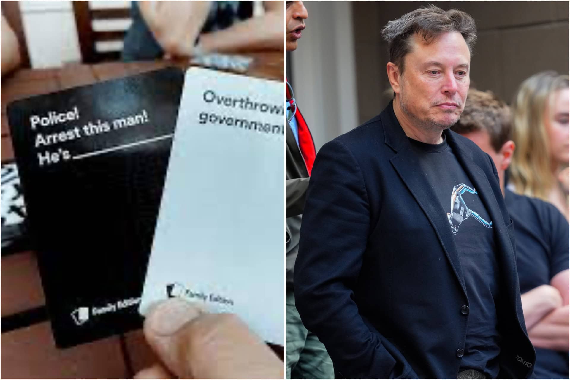 Cards Against Humanity is suing Elon Musk for the best reason