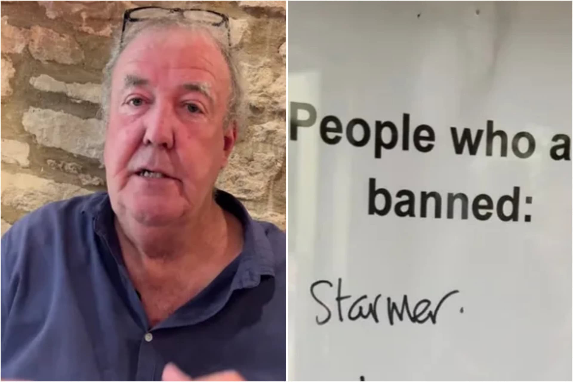 Jeremy Clarkson bans third person from his newly opened pub