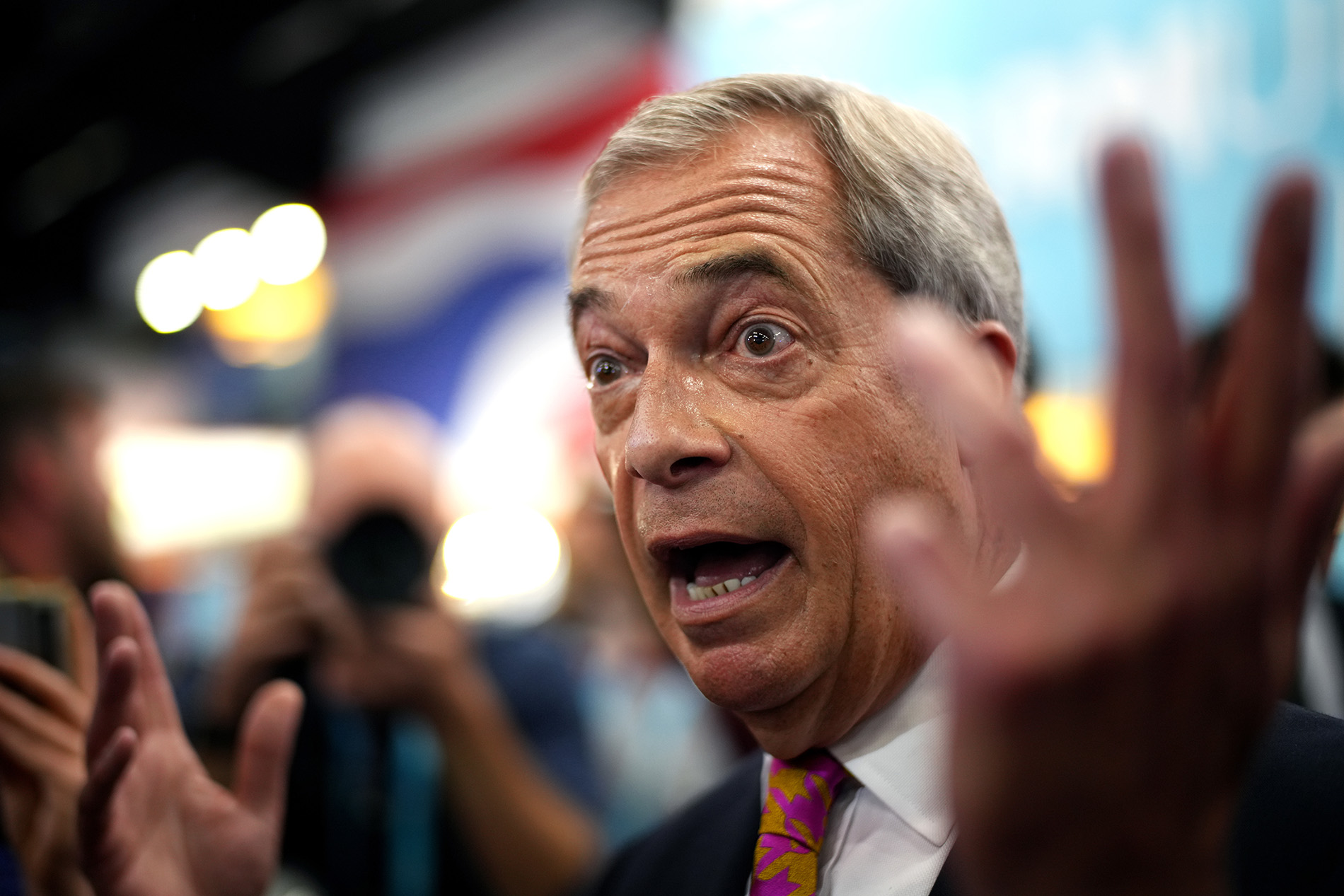 Farage says £30k plane tickets to US are ‘not really gifts’