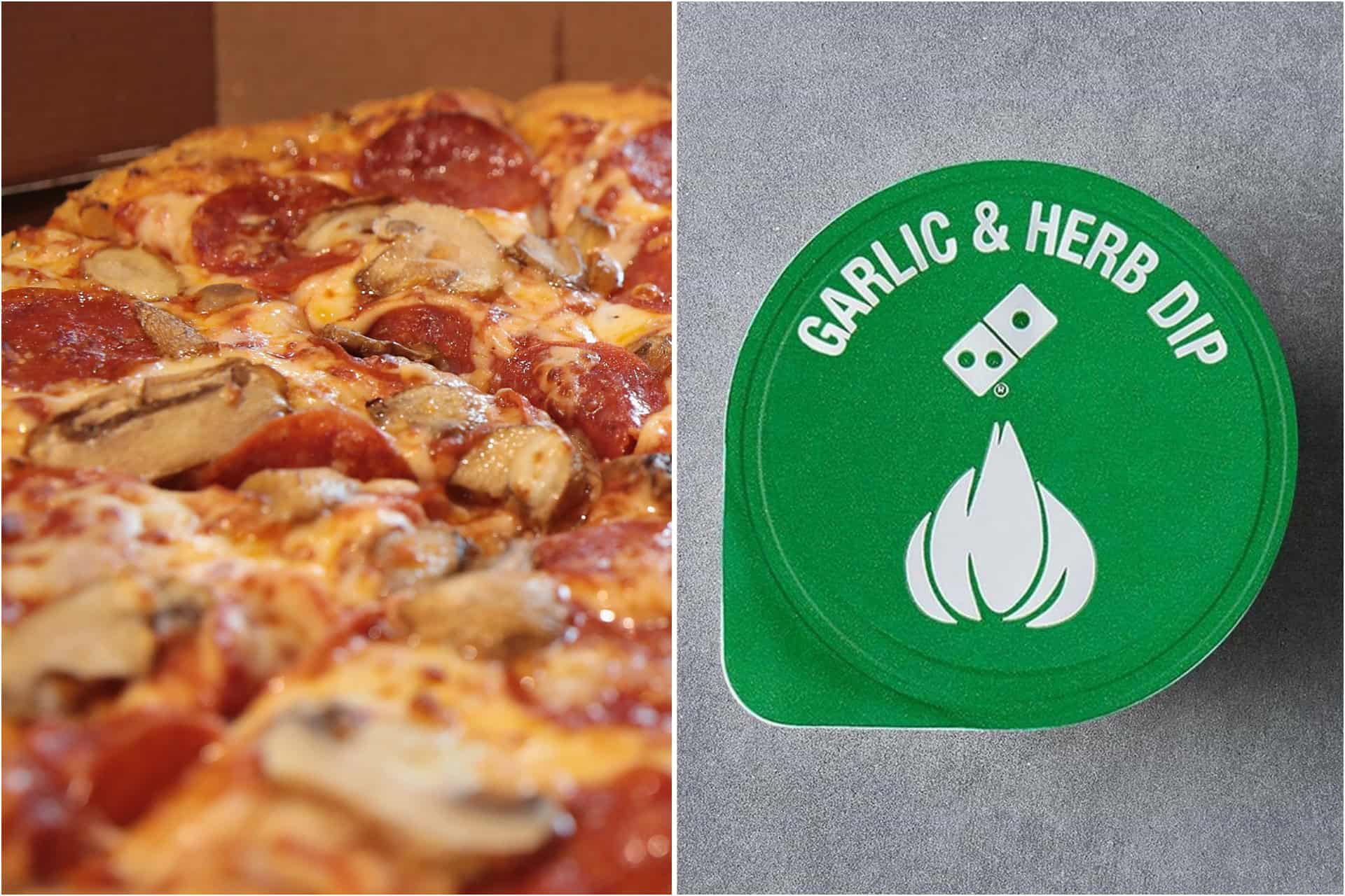 Domino’s withdraws Garlic & Herb dip