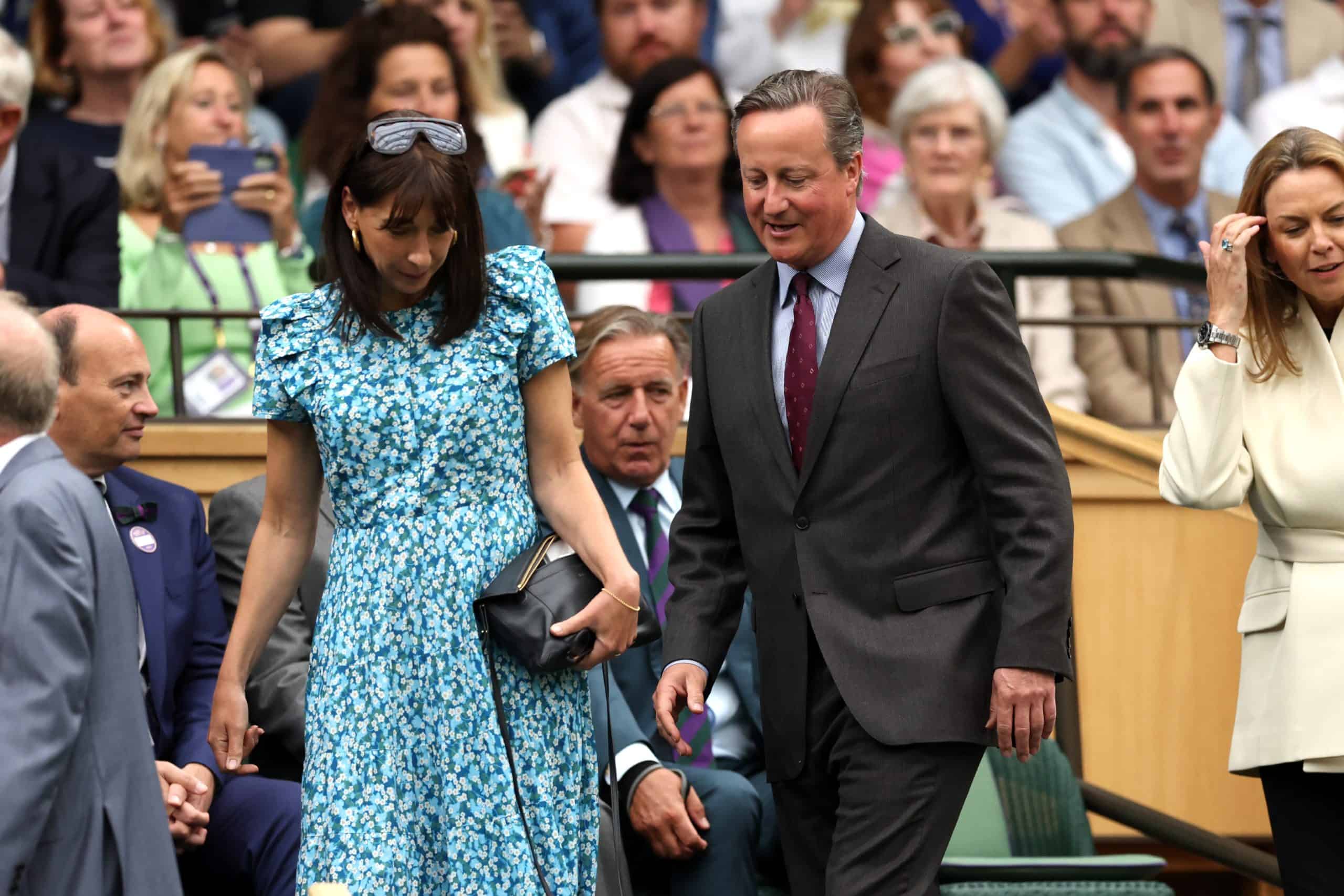 The Cameron’s wore clothes paid for with Tory donor cash – and did not declare them