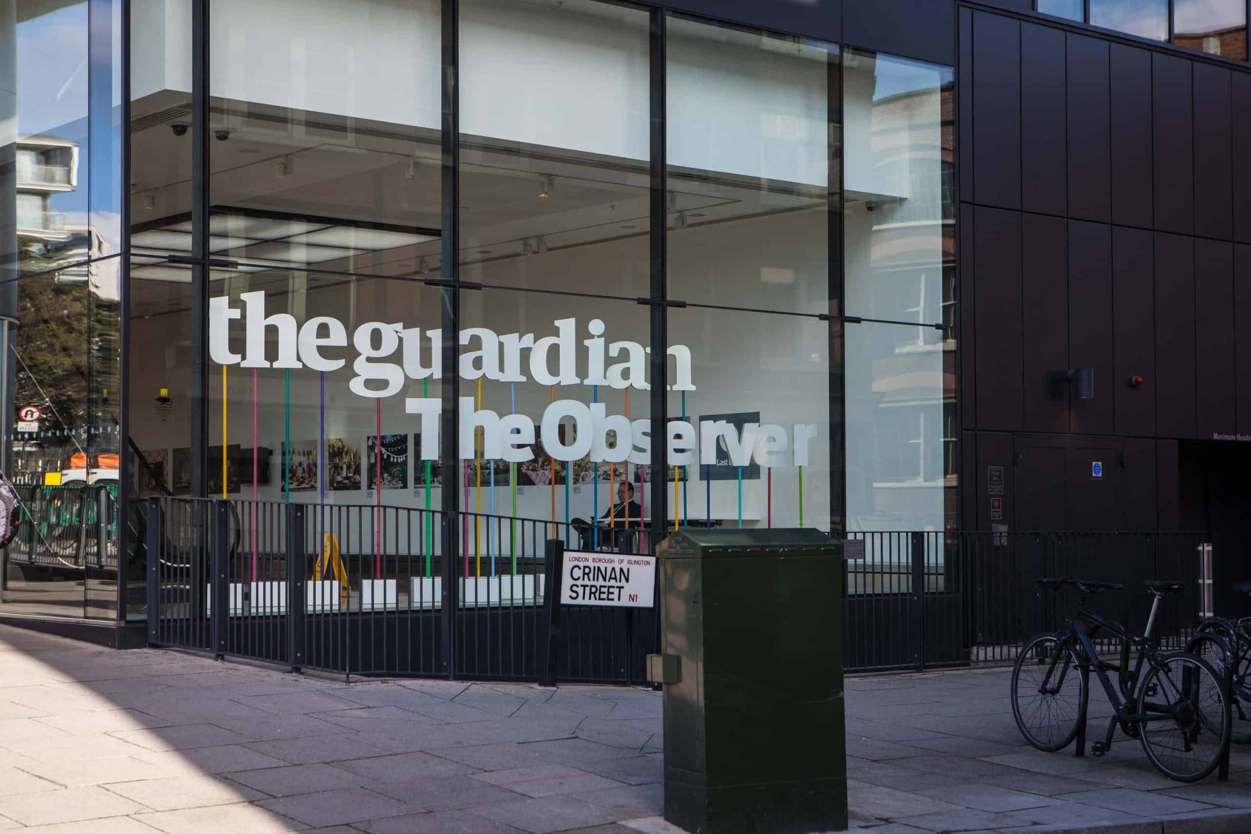 Guardian Media Group in talks to sell Observer newspaper to Tortoise Media