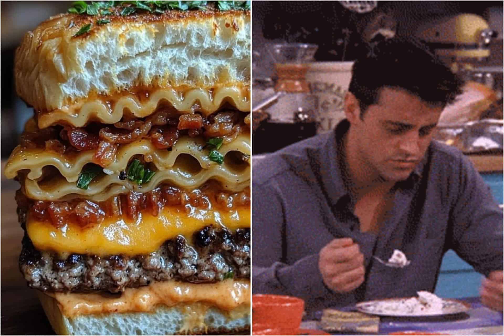 Someone has created the lasagne burger and it makes perfect sense