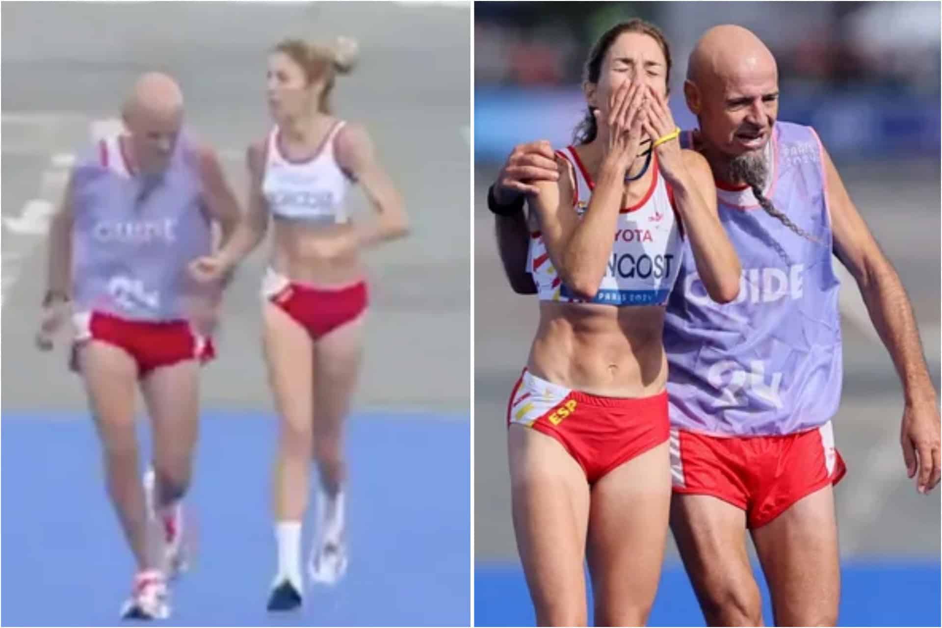 Paralympian disqualified from medal due to error just two metres from finish line