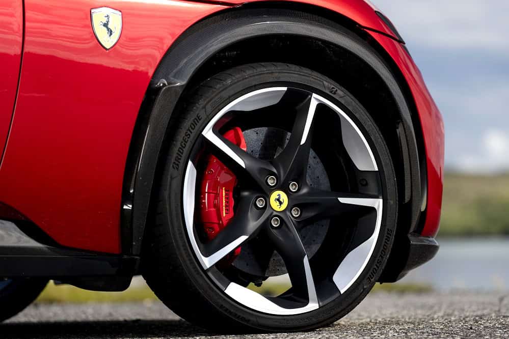 Ferrari Purosangue front wheel