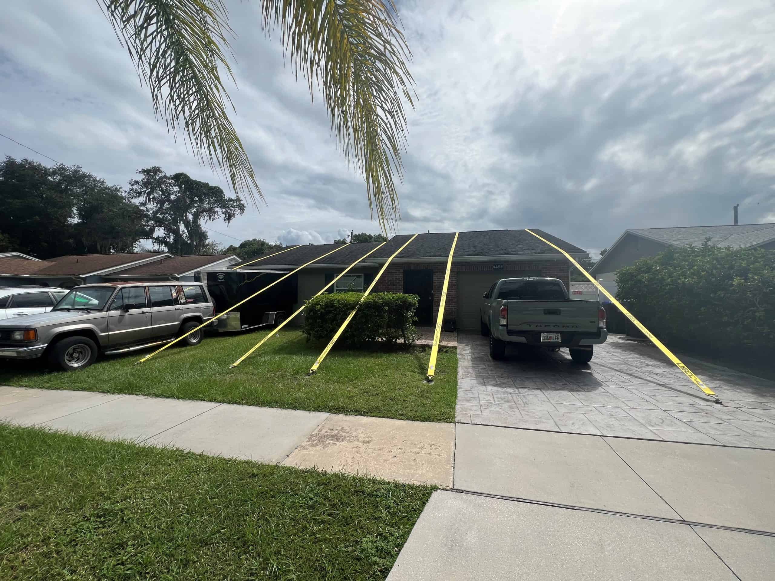 Florida man strapped down entire house to protect it from Hurricane Milton