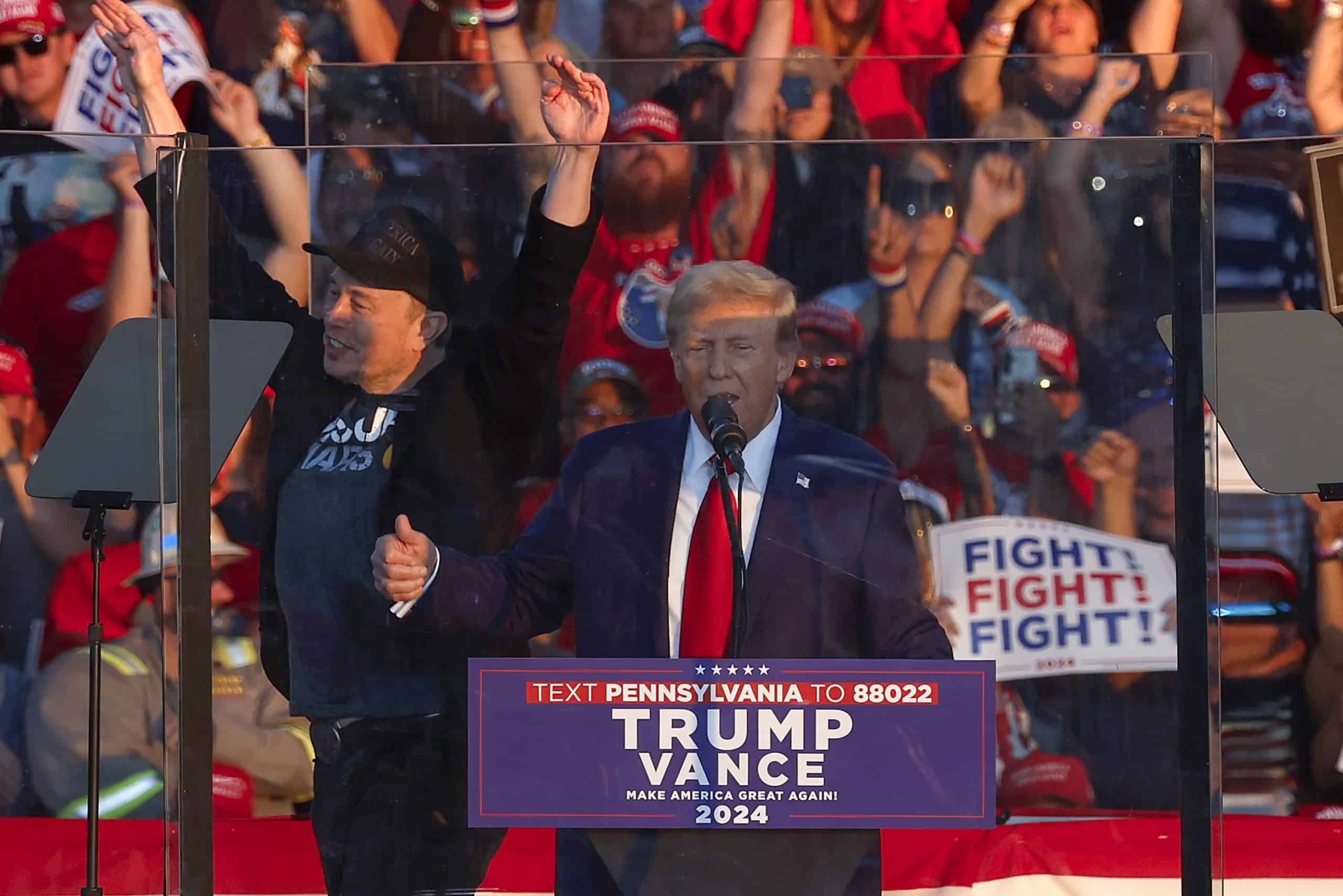 Elon Musk appearance at Trump rally labelled ‘cringiest’ moment in US polical history