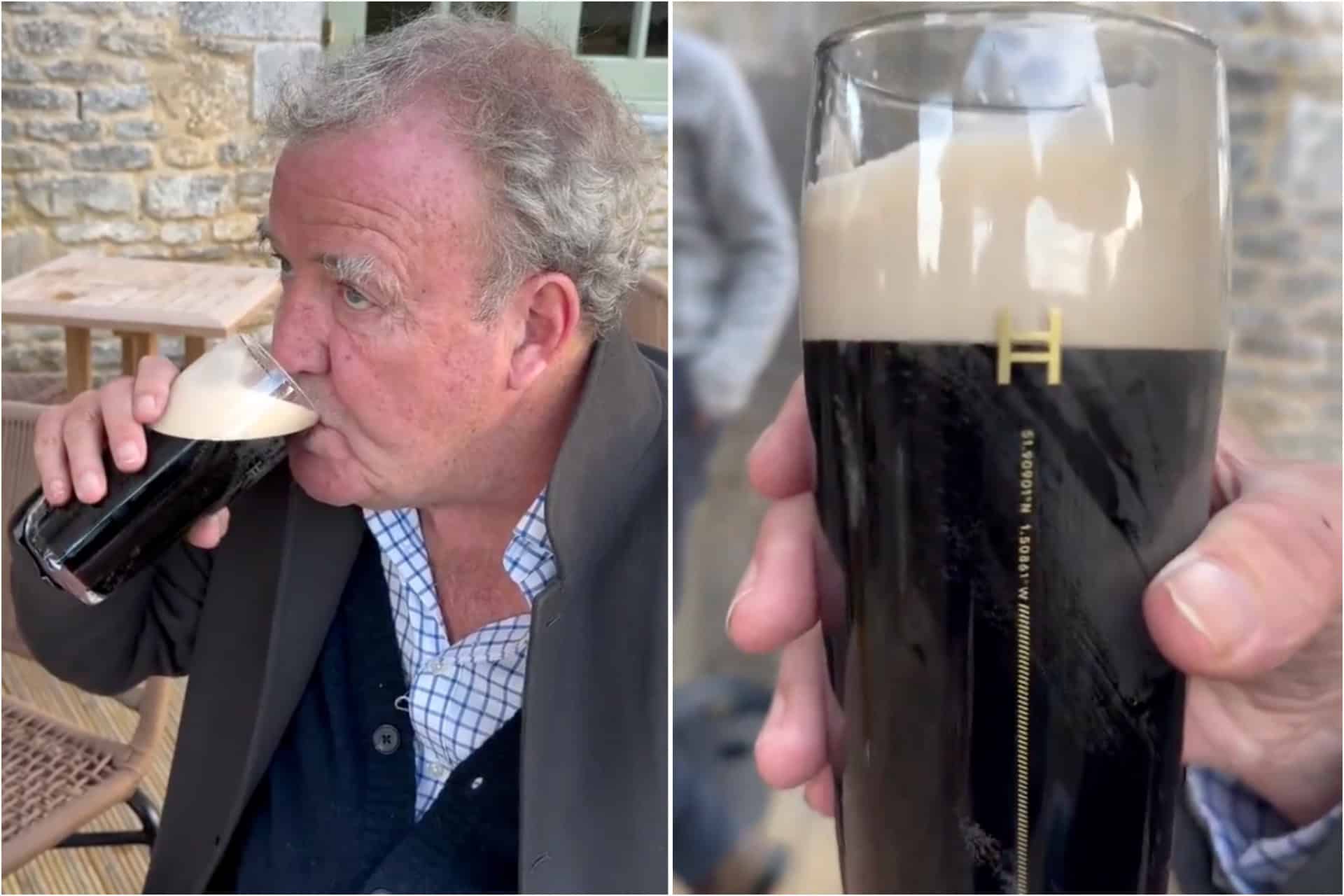 Jeremy Clarkson ‘splits the H’ on his new stout