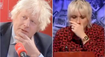 Boris Johnson lampooned over interview given in French