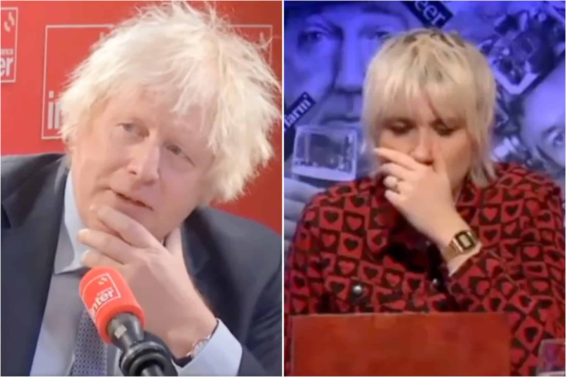 Boris Johnson lampooned over interview given in French