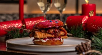 Christmas dinner in a doughnut comes to London