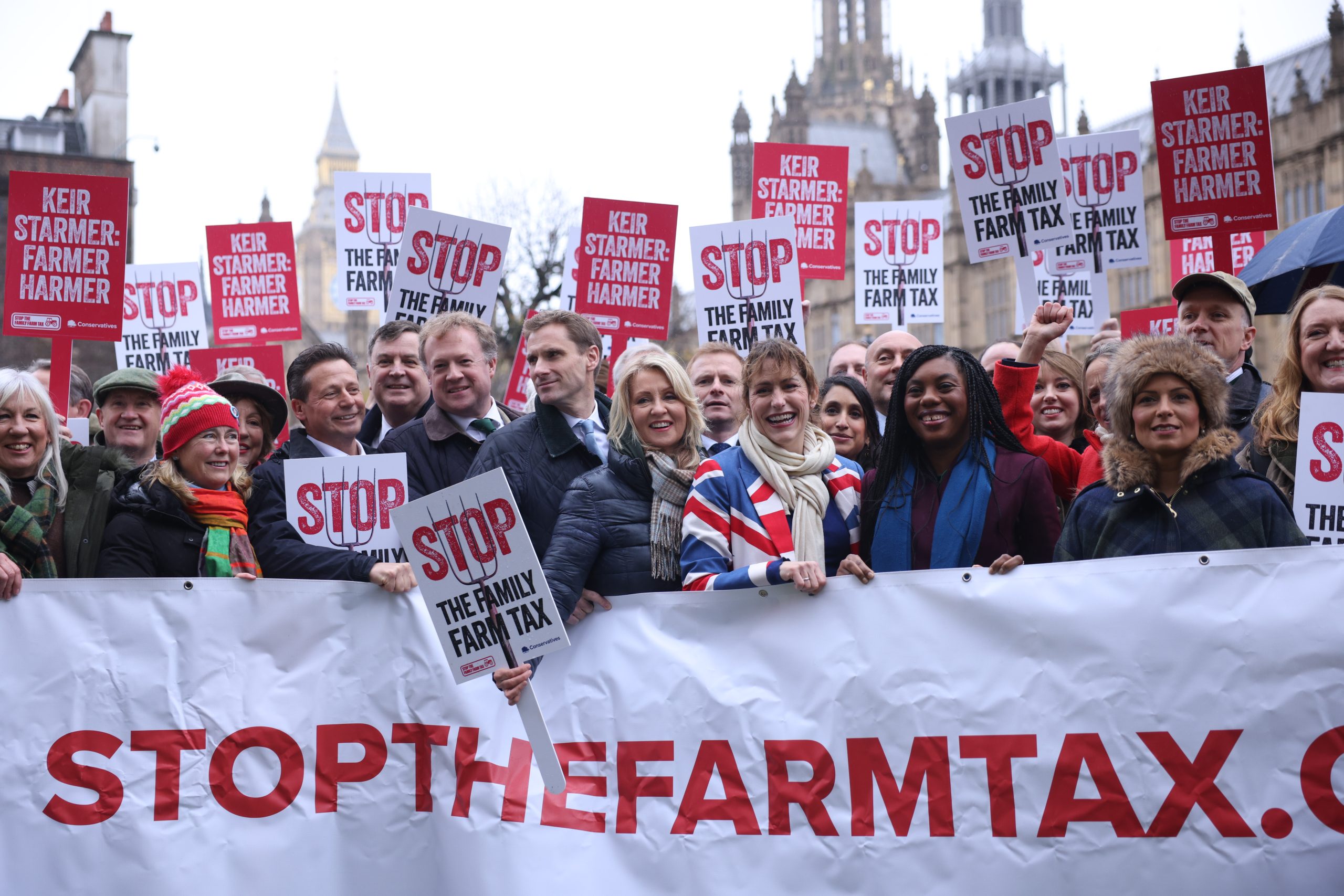 Farmers’ protest results in poll BOOST for Labour